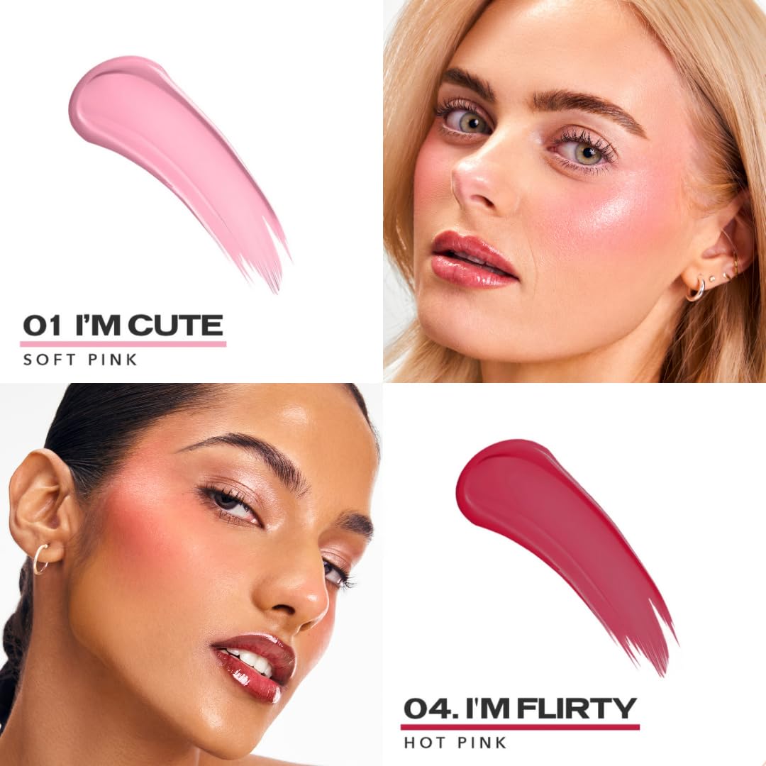 Sacheu Cheek STAY-N Liquid Blush for Cheeks, High Pigment, Buildable - Image 2
