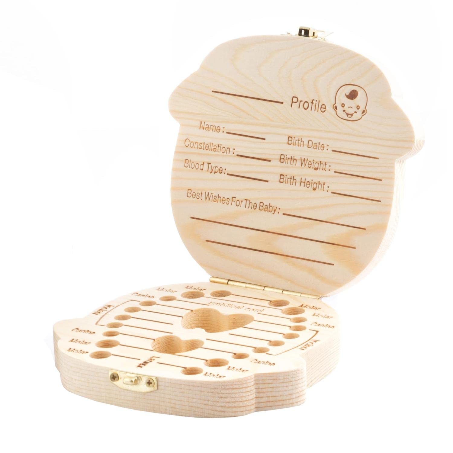 InnovaGoods IG812546 - Caja de recuerdos para bebé, niños, color