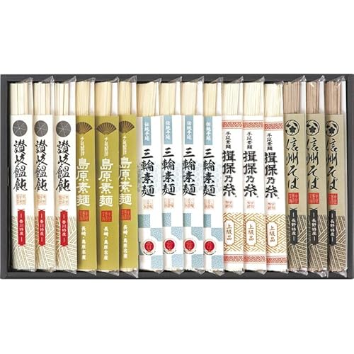 三輪そうめん小西 めん処詰合せ MIG-30 【 御中元 ギフト お中元のし 対応可 家庭用 自宅用 贈答用 贈り物 母の日 父の日 敬老の日 出産祝い 出産内祝い お返し 香典返し 】