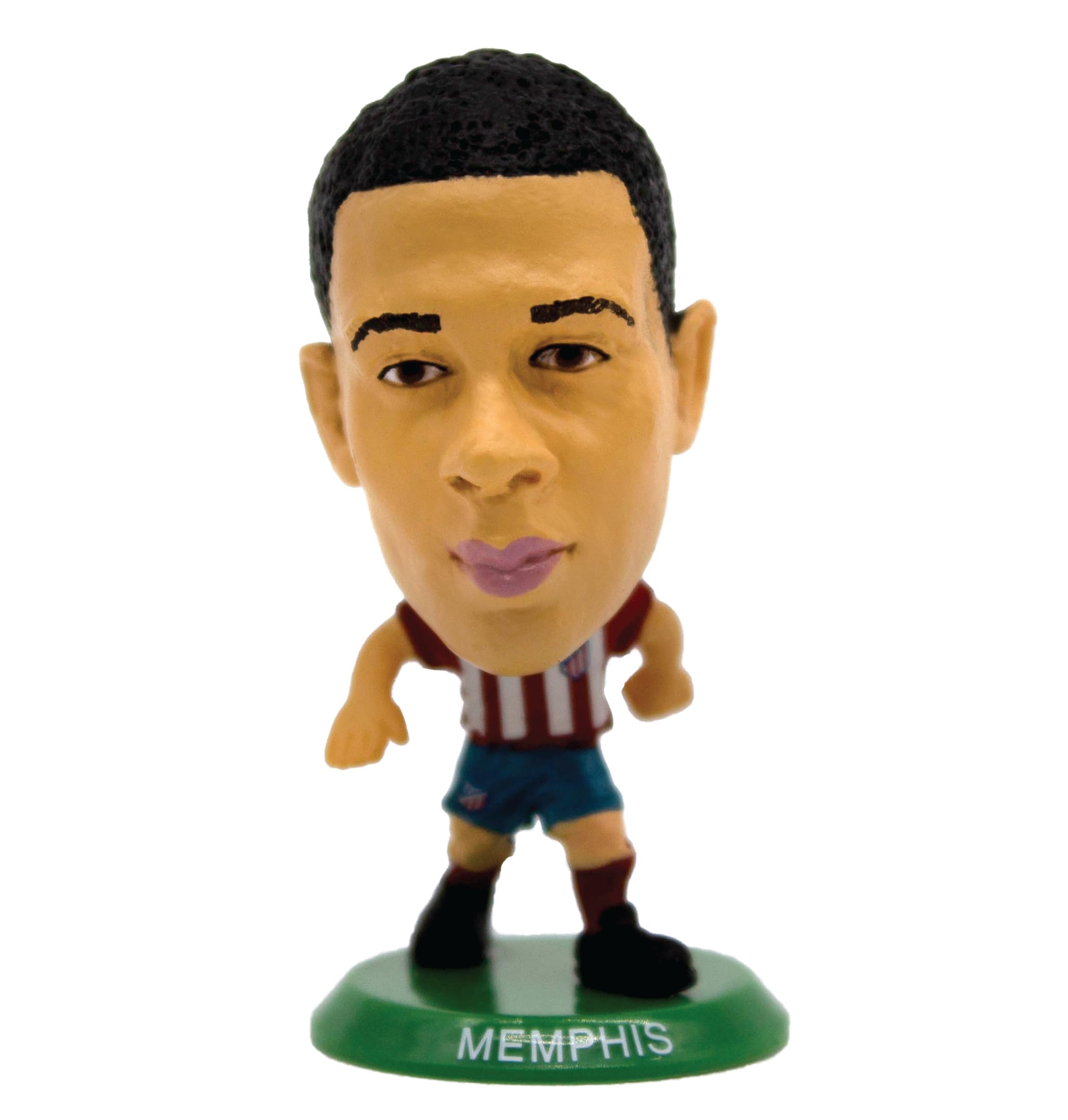Amazon.com: SoccerStarz - Atletico Madrid Memphis Depay - Home Kit