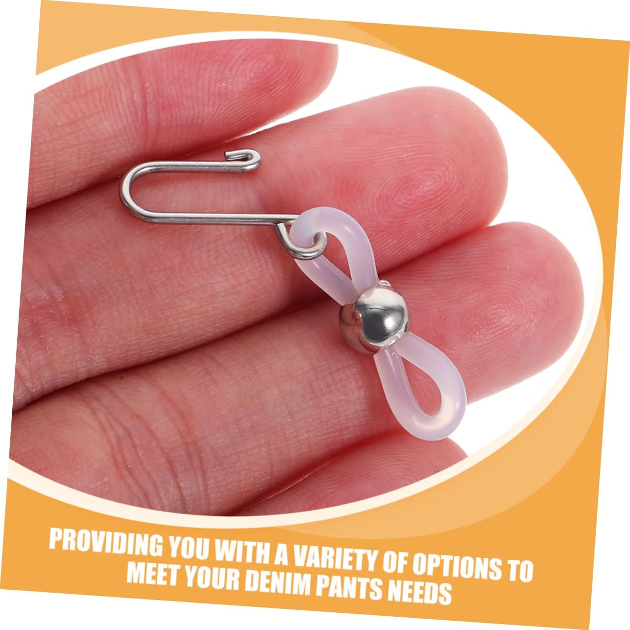 OHPHCALL 20pcs Zipper Pulls for Purses Zipper Stoppers Ends Pull Tab Slider Bulk Fastener Fixing Device Closure Aid