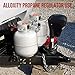 Alloxity 2-Stage Rv Propane Regulator 2 Tank 18