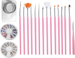 Escova profissional durável e fácil de operar, conjunto de ferramentas seguras para arte em unhas, para uso profissional, ferramenta de manicure, unhas faça-você-mesmo, uso pessoal