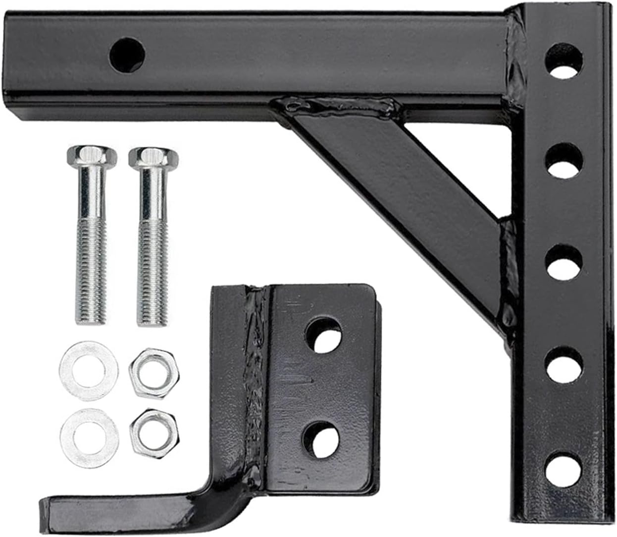 Trailer Hitches Tow 10 Inch Adjustable 4 Level Trailer Drop Hitch Ball Mount Tow for 2" Receiver RV Parts Camper Caravan Motorhome Accessories