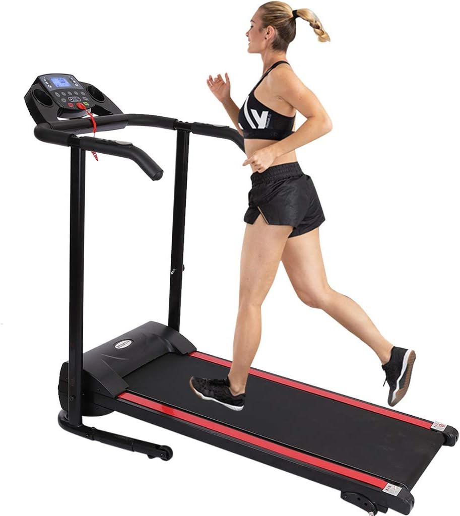 Compact Folding Electric Treadmill Portable Under Desk Treadmill for