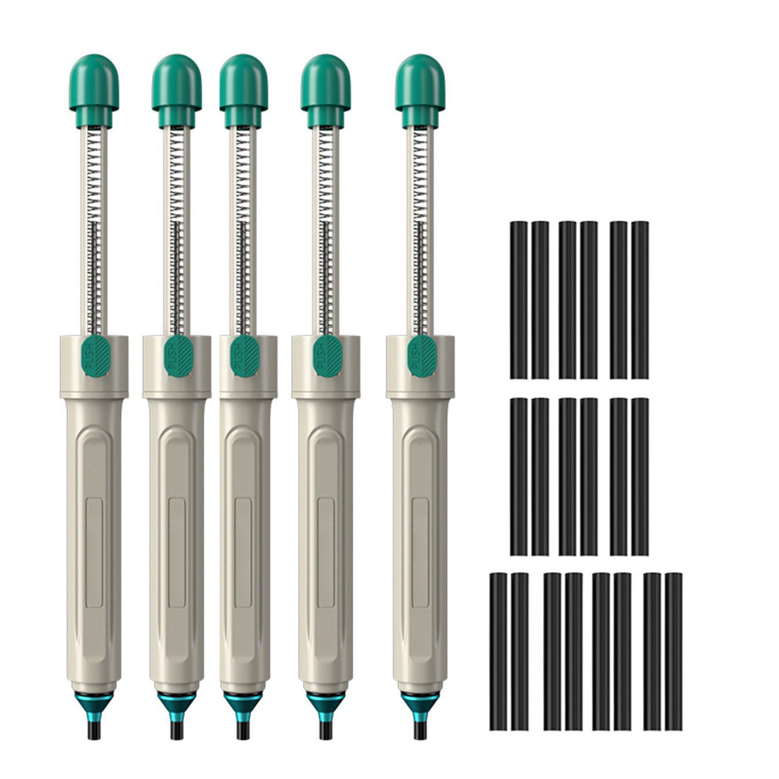 Herramienta de extracción de soldadura manual, bombas desoldadoras manuales de hasta 480 ℃ con fácil mantenimiento para uso profesional