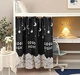 couvre lit rideau CHOIX IDEAL: idéal pour les dortoirs d'étudiants et les familles avec des lits superposés. Cadeau idéal pour vos enfants, votre famille et pour leur donner une bonne expérience.