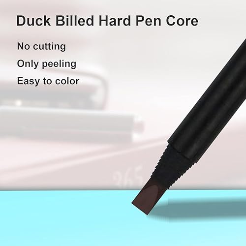 Miniatura 5 de Guapa Microblading - Lápiz de cejas impermeable con cordón para marcar, rellenar y contornar, maquillaje de tatuajes y maquillaje permanente, para