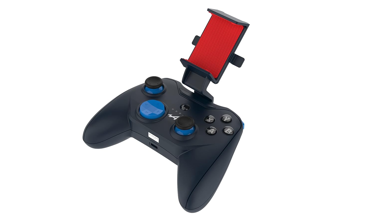 Mfi Certified Gamepad Controller for iOS iPhone – Licensed Alpine F1 Edition - Wired with L3 + R3 Buttons, Power Pass Through Charging, 8 Way D-Pad, and redesigned ZeroG Mobile Device