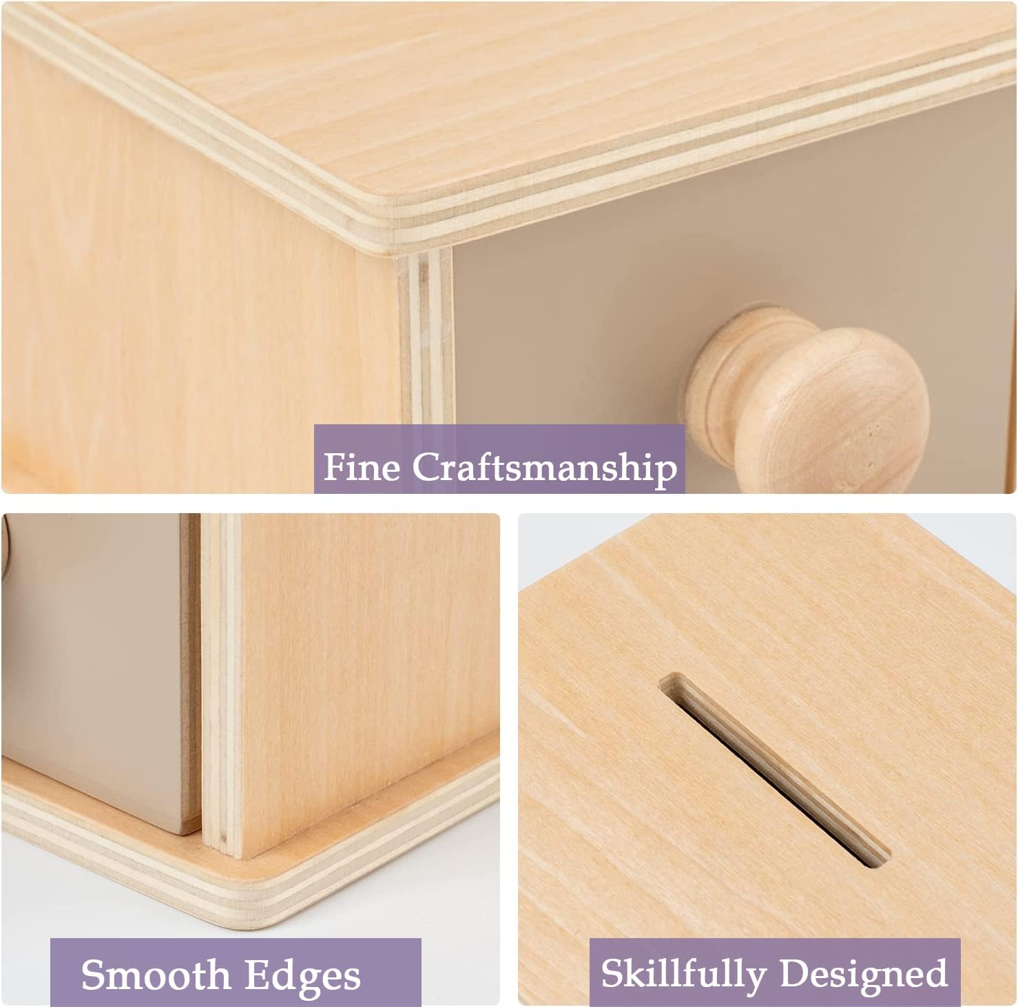 Buy Yaani Object Permanence Box, Baby Toys 6 to 12 Months, Montessori