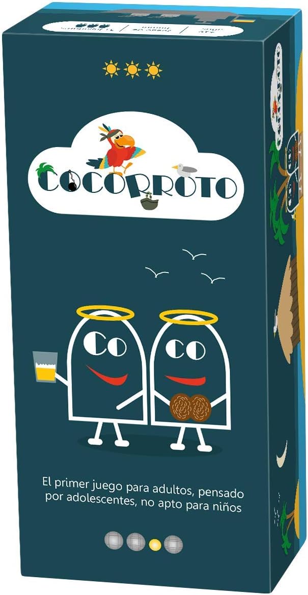 COCORROTOJuego Cartas, 13, Azul