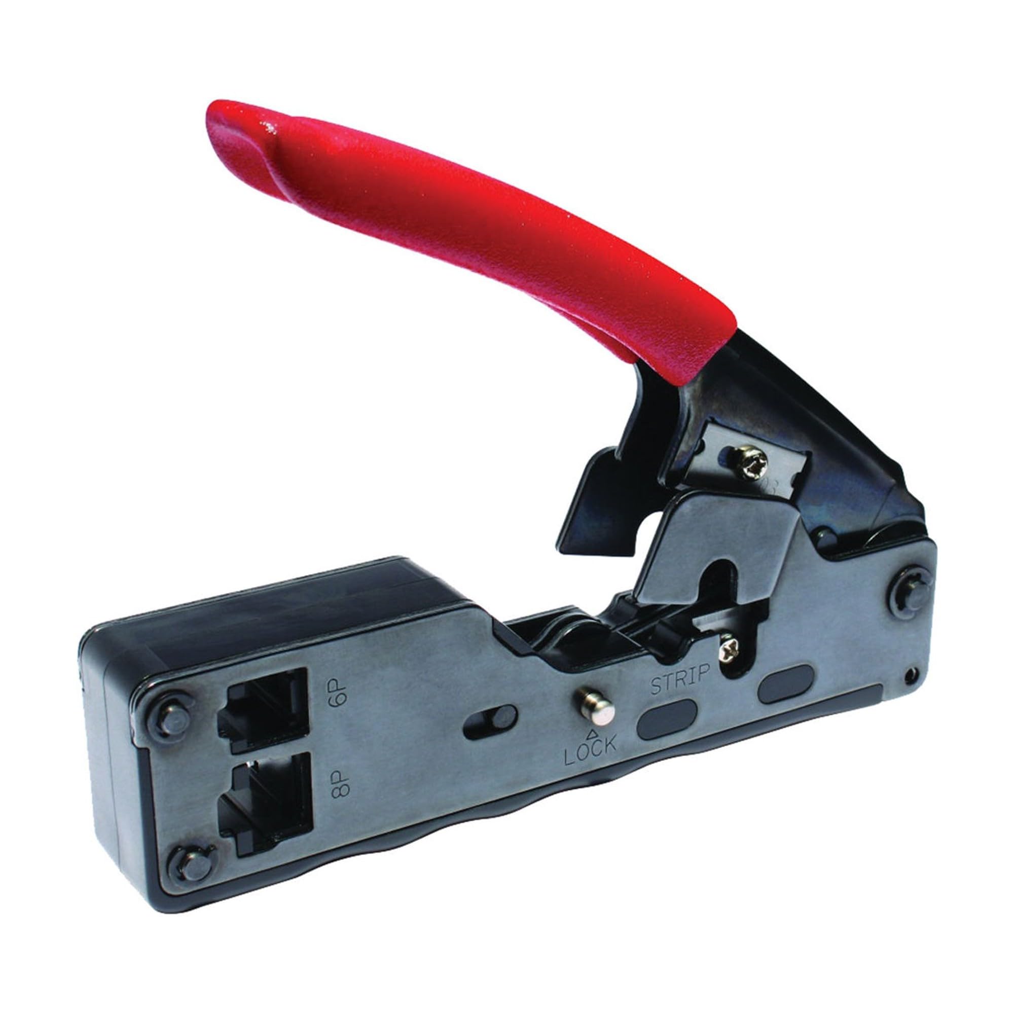 TELE-TITAN MODULAR PLUG CRIMP TOOL. CLAMSHELL.