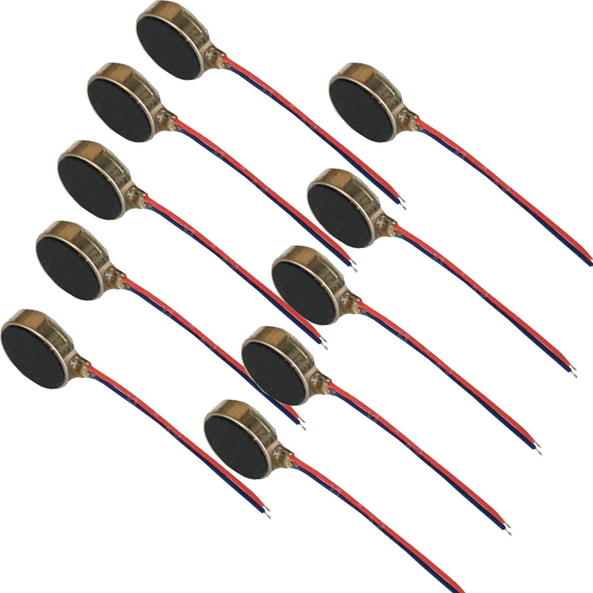 10 PCS 1027 DC 3V 12000RPM mini Flat Vibration Motor for Mobile Phone  Vibration Flat Motor - Amazon.com