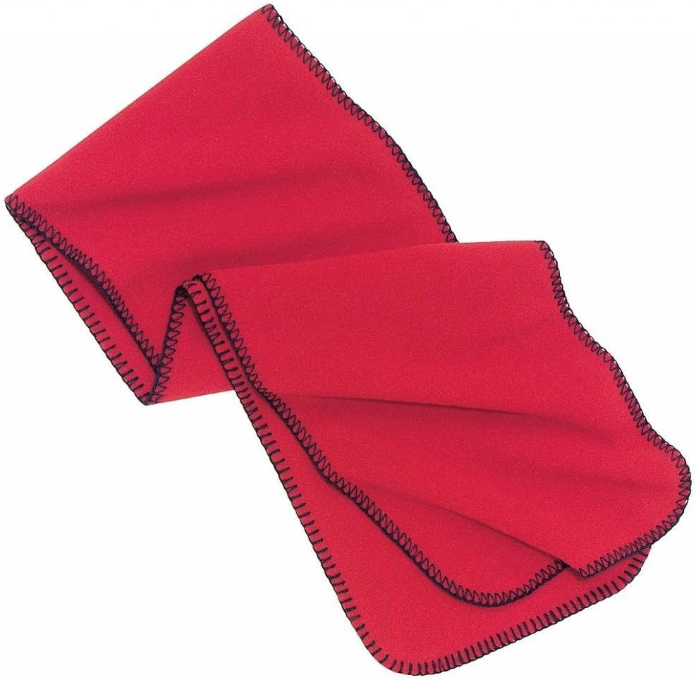 Port Authority R Tek Anti-Pill Lightweight Fleece Scarf_red_One Size