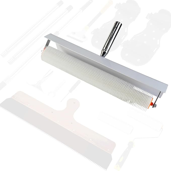 VKE Floor Roller with Splash Guard and Bubble Breaker