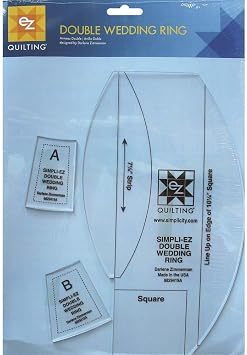 EZQuilting EZ Quilting Ruler Quilting Supplies, Acrylic