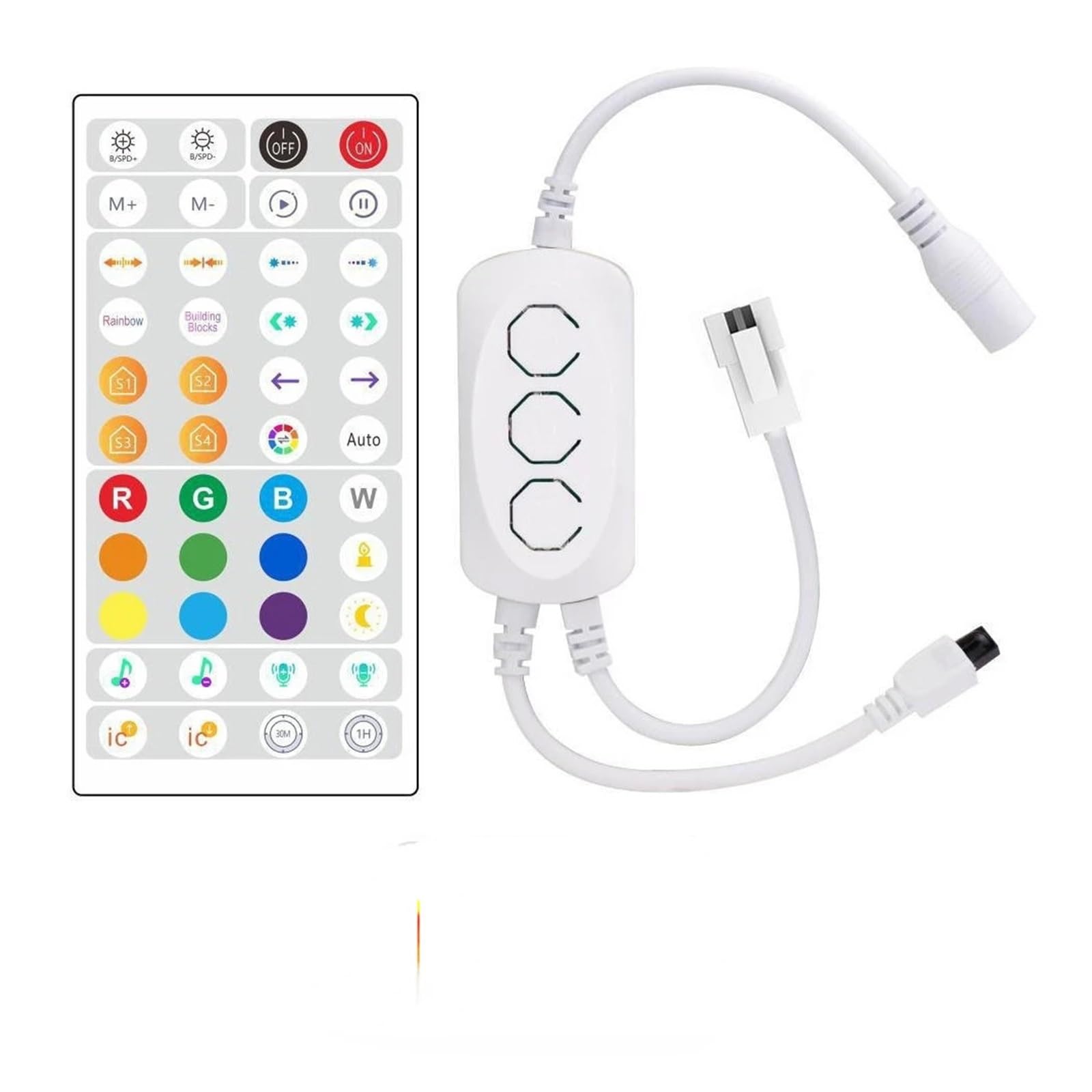 Variateur LED 2048 pixels avec minuteur et télécommande 44 touches - 2