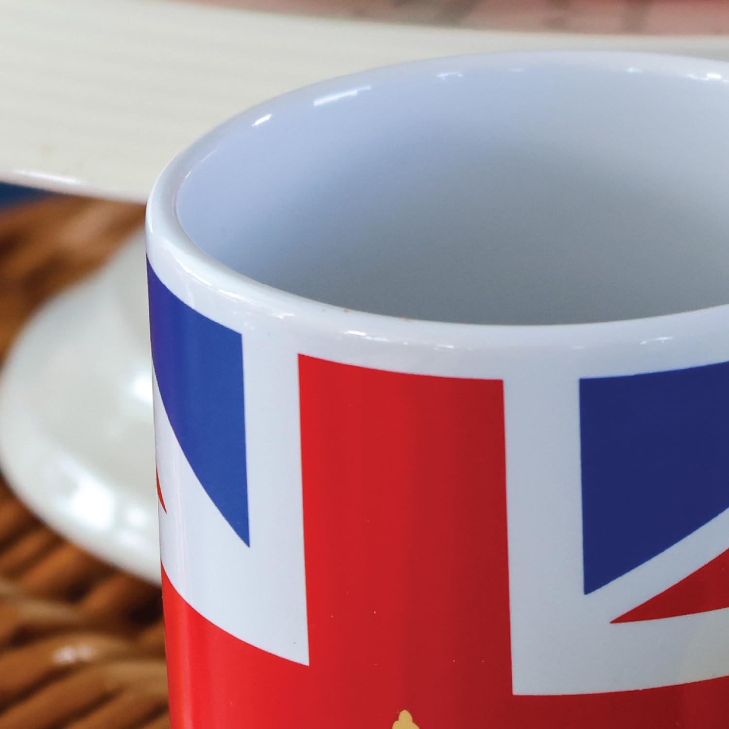 Kubek Union Jack - opakowanie 20 sztuk - biały kubek ceramiczny z wzorem flagi Union Jack - idealny na jubileuszowe imprezy uliczne i wydarzenia