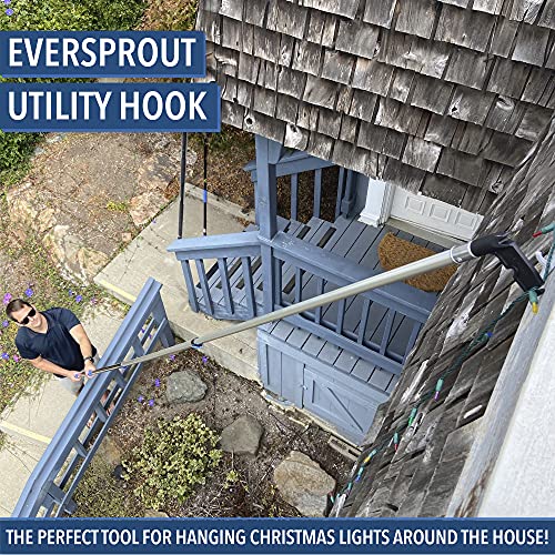 image for EVERSPROUT 7-to-18 Foot Utility Hook with Extension Pole (25 Foot Reac