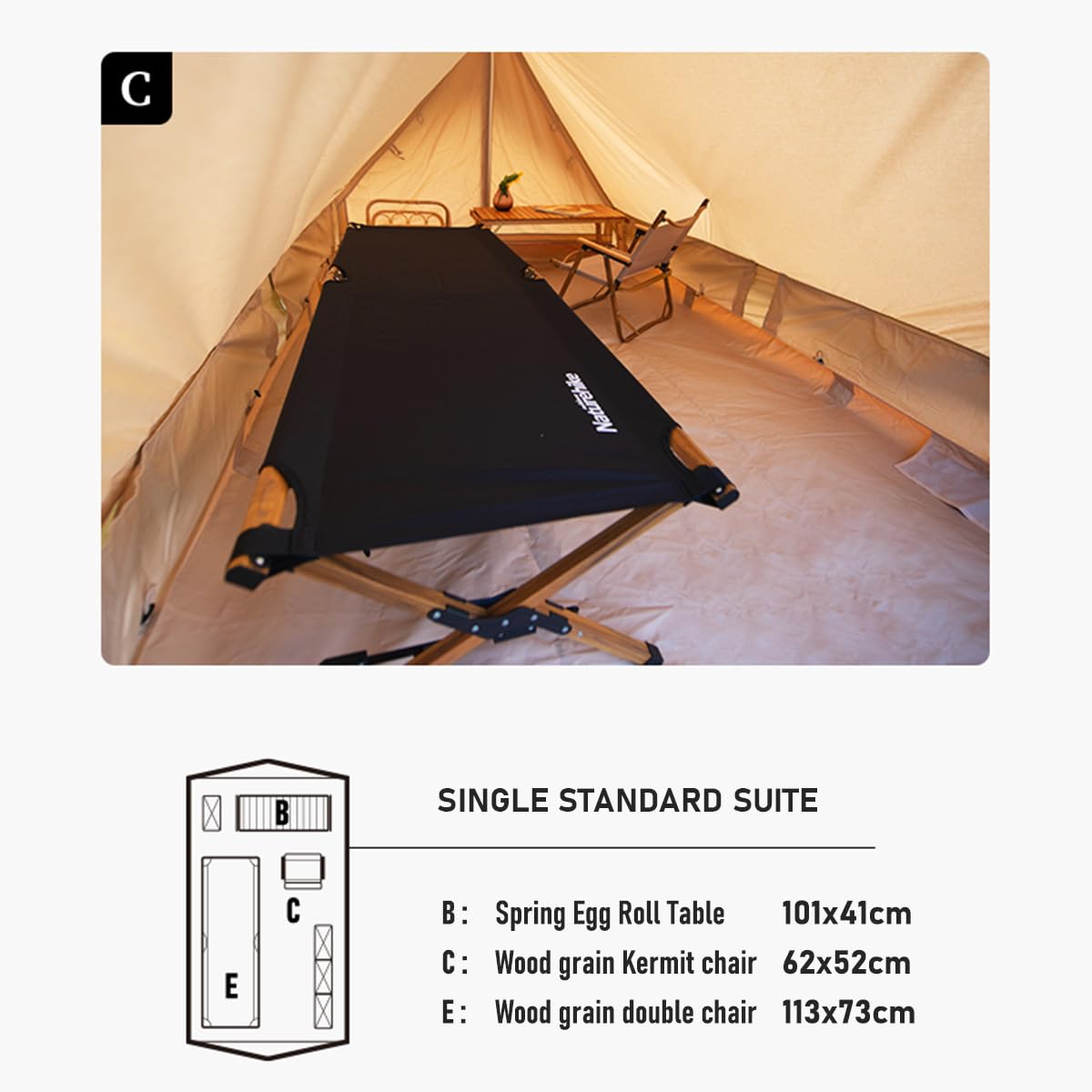 Naturehike Taga Tenda Da Campeggio Ultra Leggera 1-2 Persona Escursioni A Piedi | Confronta Prezzi - 6