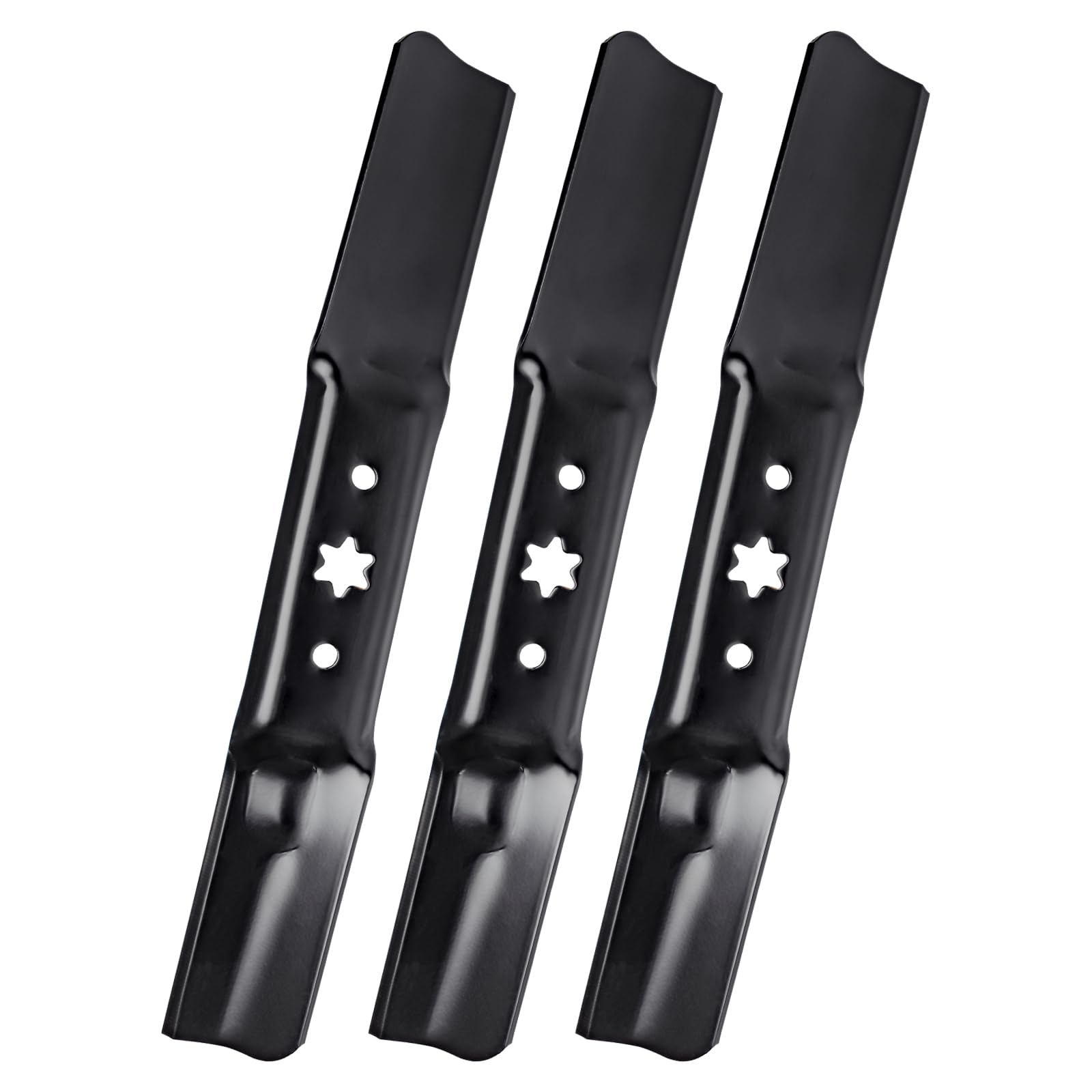 942-05052A Cuchillas de cortacésped de elevación media, 742-05052A, cuchillas 2 en 1 compatibles con cortacéspedes MTD/Cub Ca det/Troy-Bilt de 50 pulgadas, apto para cortacéspedes S50 XT1 GT50