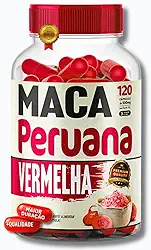 Maca Peruana Vermelha Premium 120 Cápsulas 500mg [LONGA DURAÇÃO]