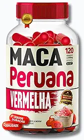 Maca Peruana Vermelha Premium 120 Cápsulas 500mg [LONGA DURAÇÃO]