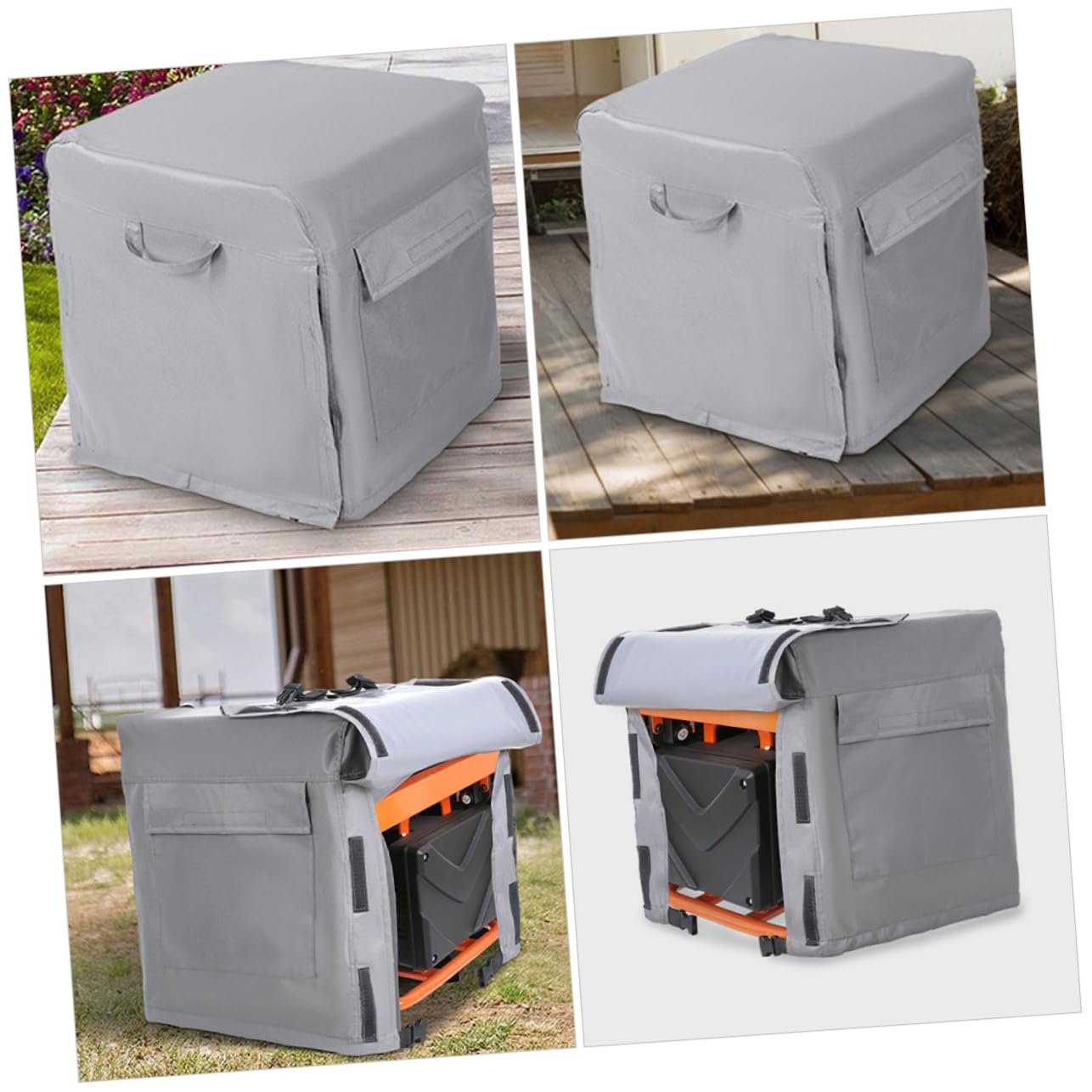 Happyyami 1pieza Cubierta Para Generador Oxford Protector Portátil Resistente Para Exterior