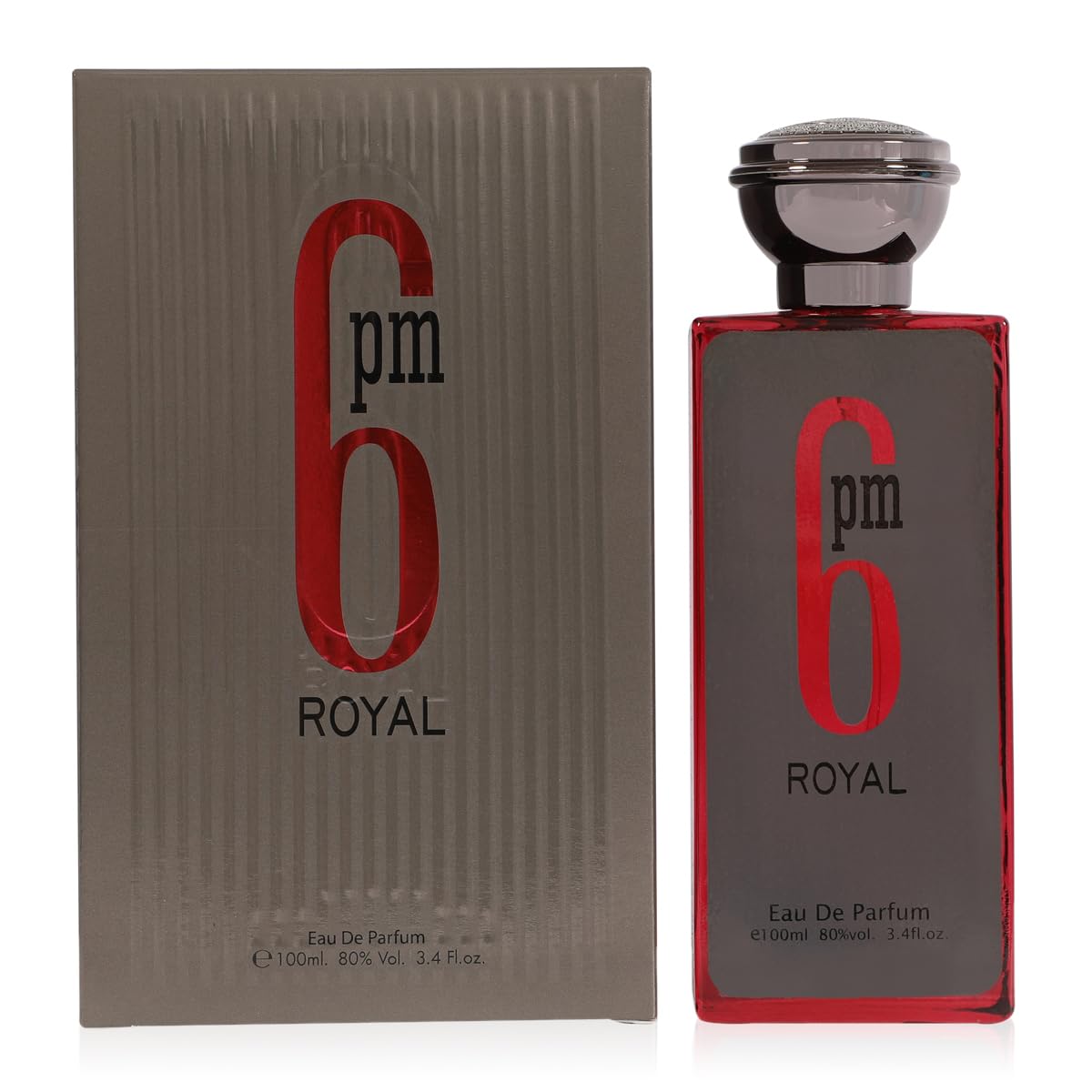 6 PM Royal Spray Perfume for Men and Women - Unisex Eau De Parfum Fresh Woody 100mL/3.4 fl.oz (2, 100 ml)
