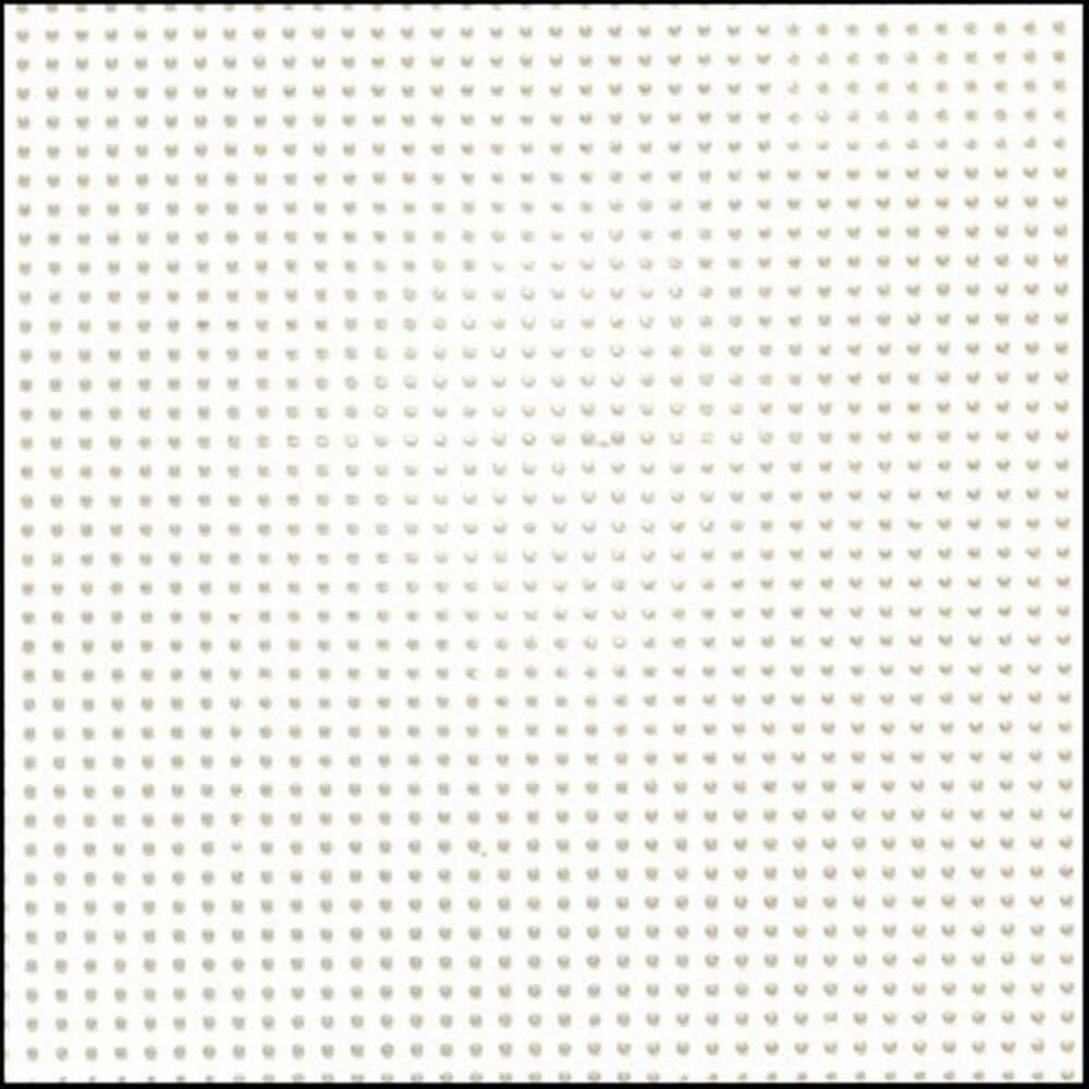 DaricePerforated Plastic #14 Mesh Plastic Canvas, White - 8.25" x 11" - 2 Pieces