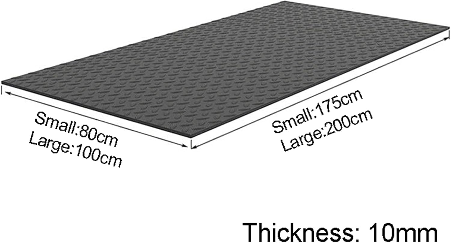 V3VOGUE Treadmill Mat, Exercise Equipment Mats, High Density Floor Protector, Noise Reduction Fitness Mat, Sound Absorbing Mat, Indoor Exercise Waterproof & Carpet Protection