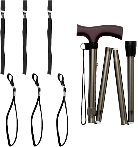 Miniatura 4 de 20 correas de muñeca de bastón, accesorios de bastón, correas elásticas de repuesto para bastones y bastones