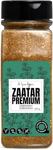 A Spice Affair 's Zaatar Seasoning Premium Jordanian 225 g (7.9 oz) Zaatar - Hierbas Mezclas de especias y condimentos