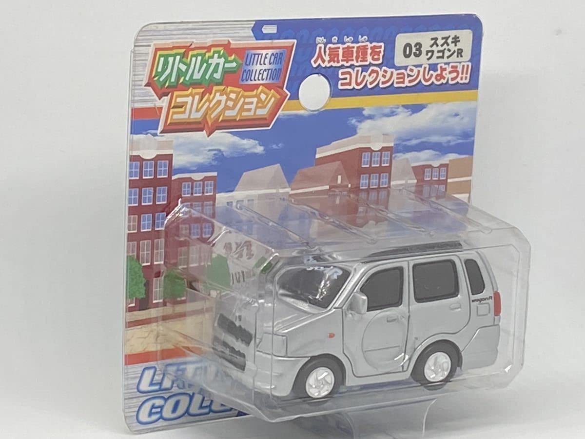 Amazon | リトルカー コレクション 03 スズキ ワゴンR 2代目 シルバー