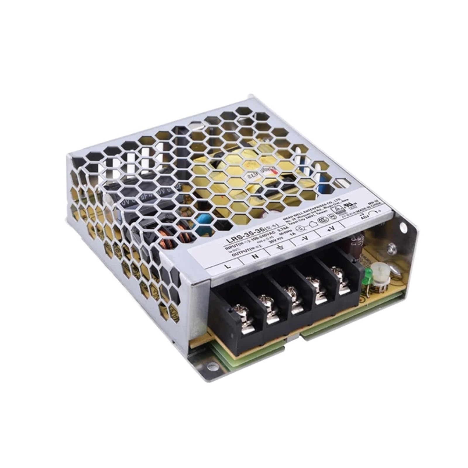 Alimentation à découpage LRS-35-24 haute performance contre les surtensions