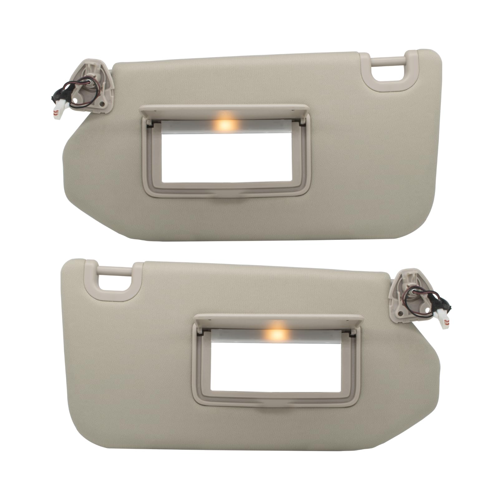 Amazon | 運転席左&助手席右側サンバイザー 交換用 2013-2018 パス