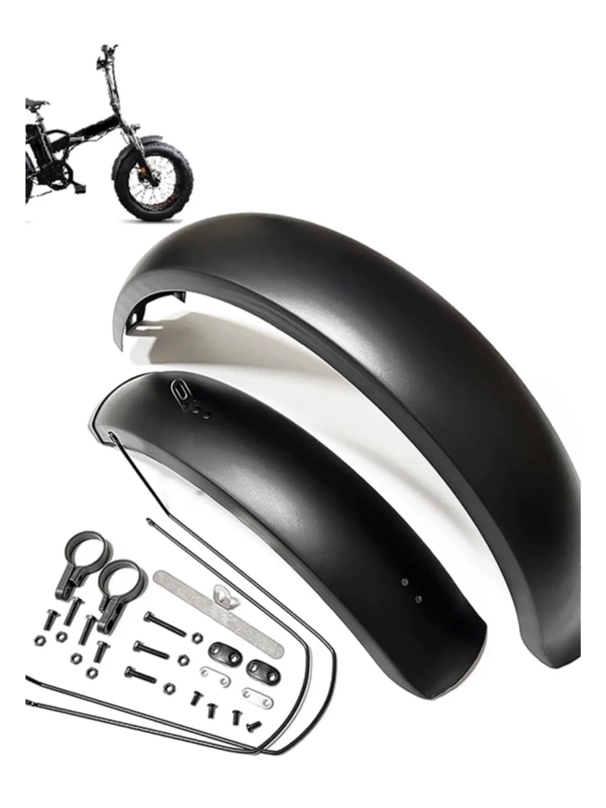 Fahrrad Schutzblech Fat Tire Mountainbike Volle Abdeckung 20/24/26 Zoll X 4,0 Breite Fahrrad Muuard Schneemobil All Inclusive Schutz