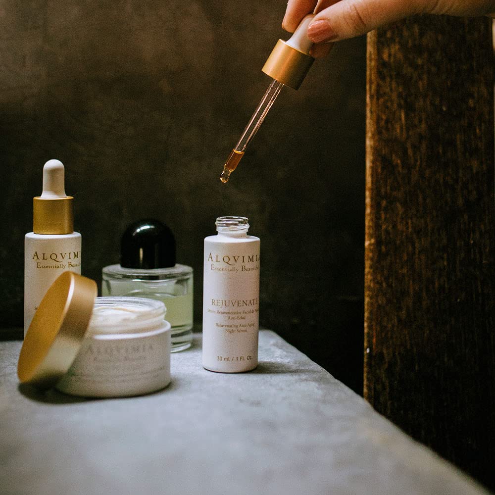 Alqvimia | Anti-Ageing Serum für das Gesicht | Anti-Falten Face Serum zur Revitalisierung der Haut | 30 ml