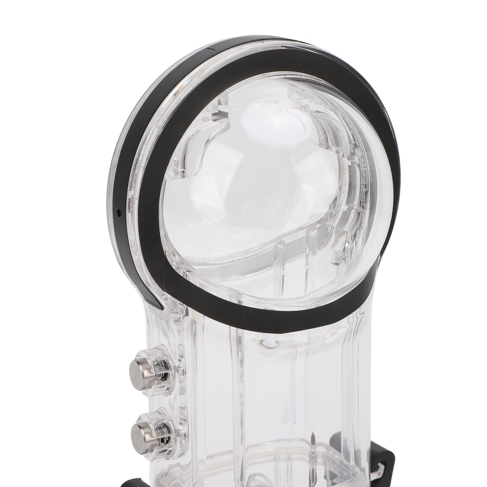 aqxreight X4 Kamera-Tauchkoffer, 50 M Gehäuse für Unterwasserfotografie, PC-Gehäuse mit PMMA-Linsen, Schnellwechseladapter für Schnorcheln, Surfen, Schwimmzubehör