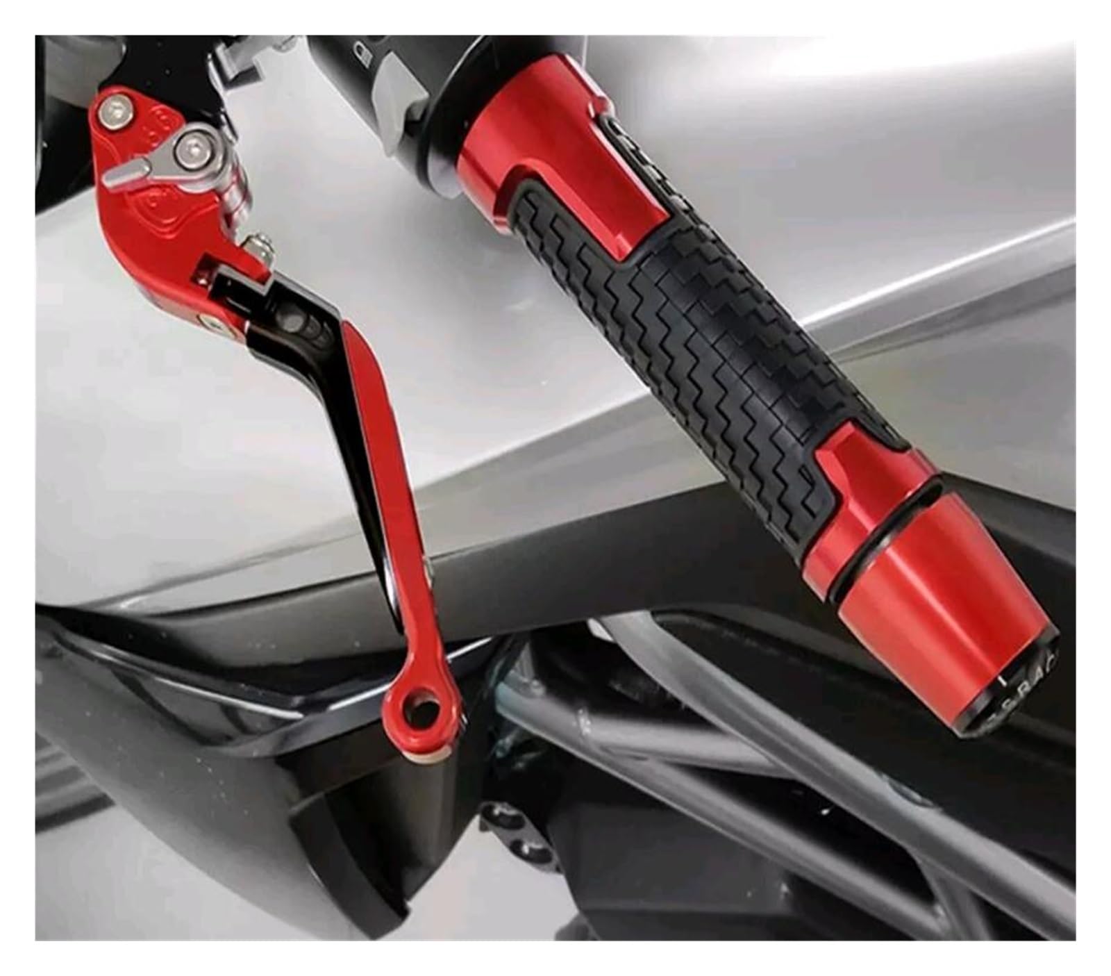 leviers de freins Pour Suzuki GS500 GS 500 1989-2008 2002 2003 2004 2005 2006 2007 Moto Levier De Frein D'embrayage Extensible Réglable Pliable(Couleur:GS500 89-09-10)