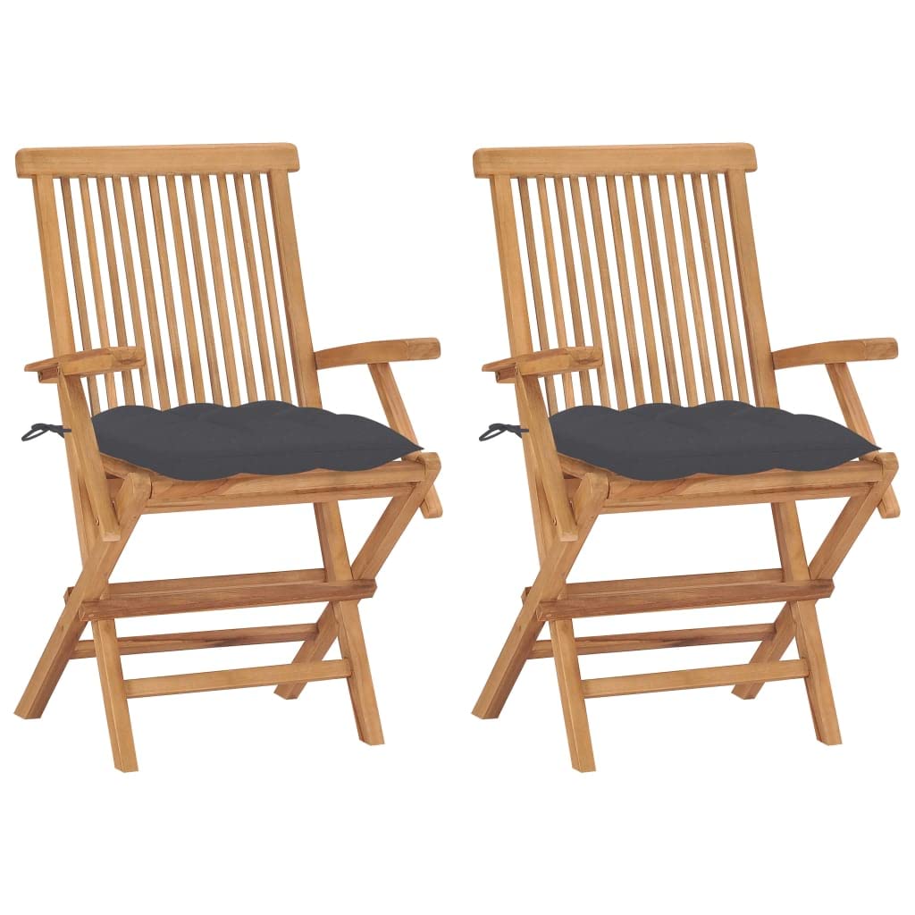Chaises de jardin en teck de qualité pour savourer de longs moments en terrasse