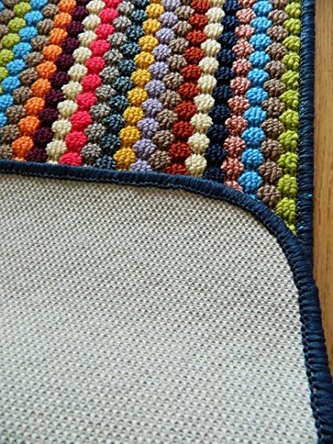 RUGS SUPERSTORE NEW MULTI COLOURED MODERN WASHABLE NON SLIP KITCHEN UTILITY HALL LONG RUNNER DOOR MAT RUG (7 (66x120cm) - Image 3