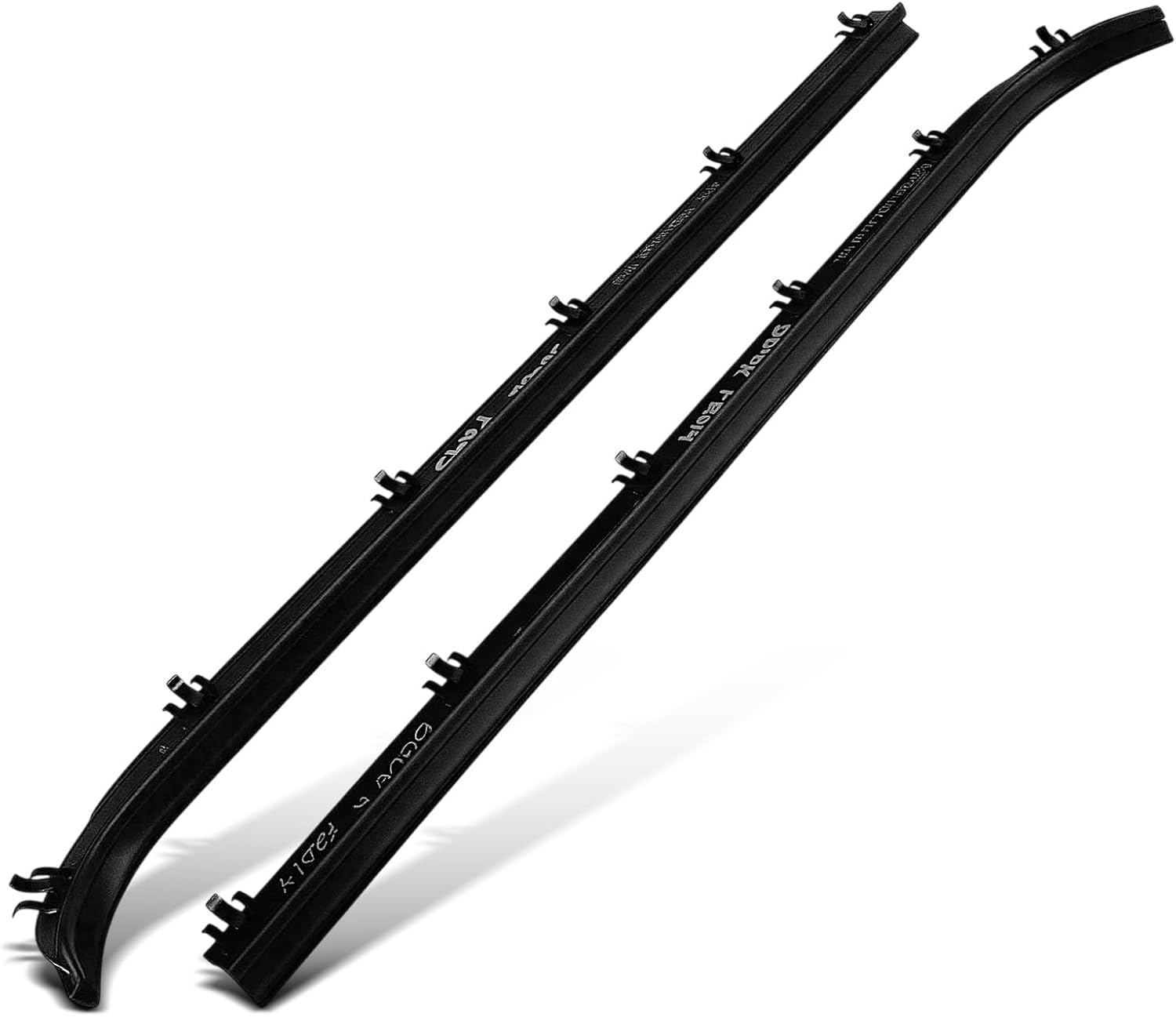 A-Premium 2PCS Outer Window Molding Trim Weather Stripping Kit Compatible with Ford E-150 Econoline, E-250 Econoline, E-350 Econoline, 1975-1991