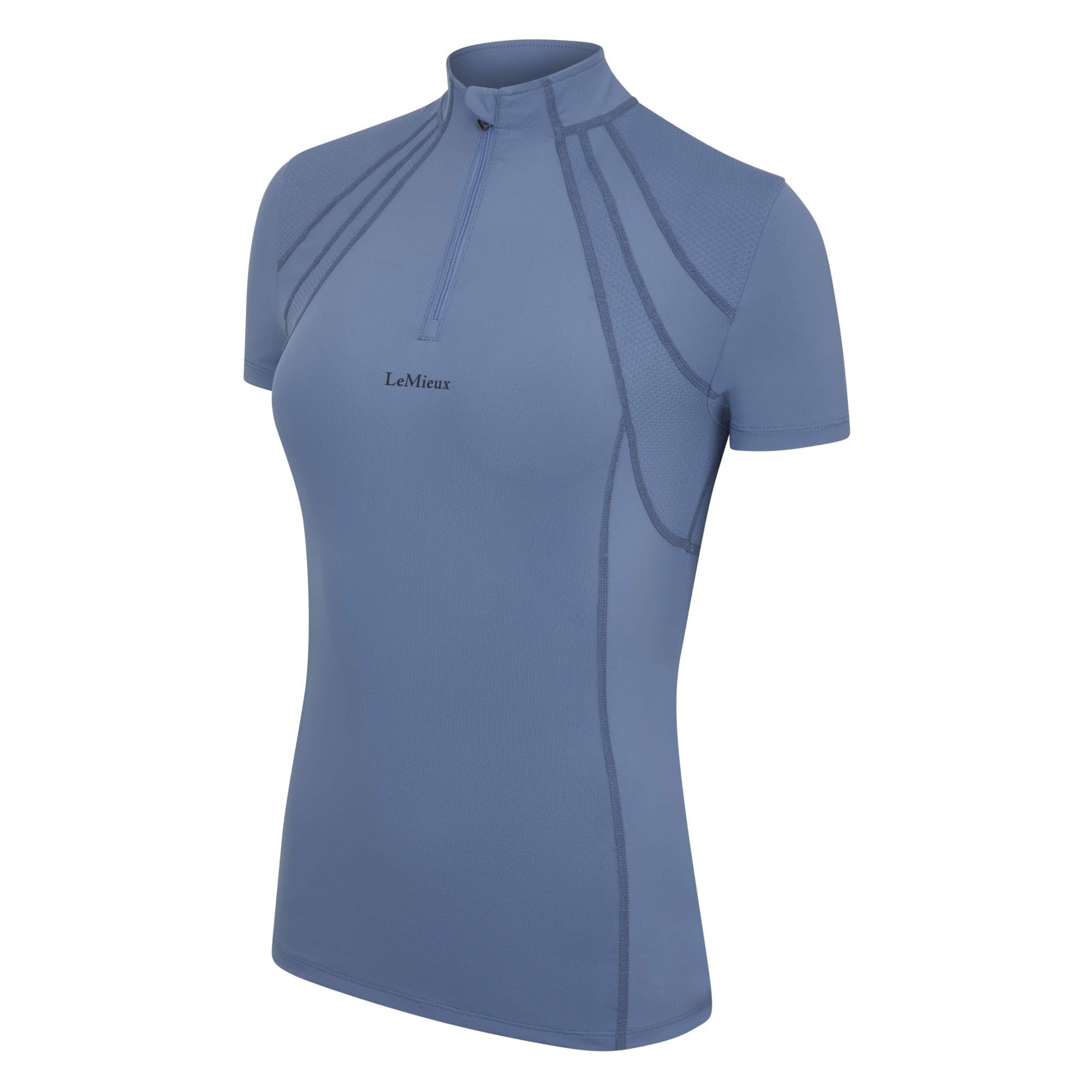 LeMieux Mia Maillot d'équitation à manches courtes en maille pour femme