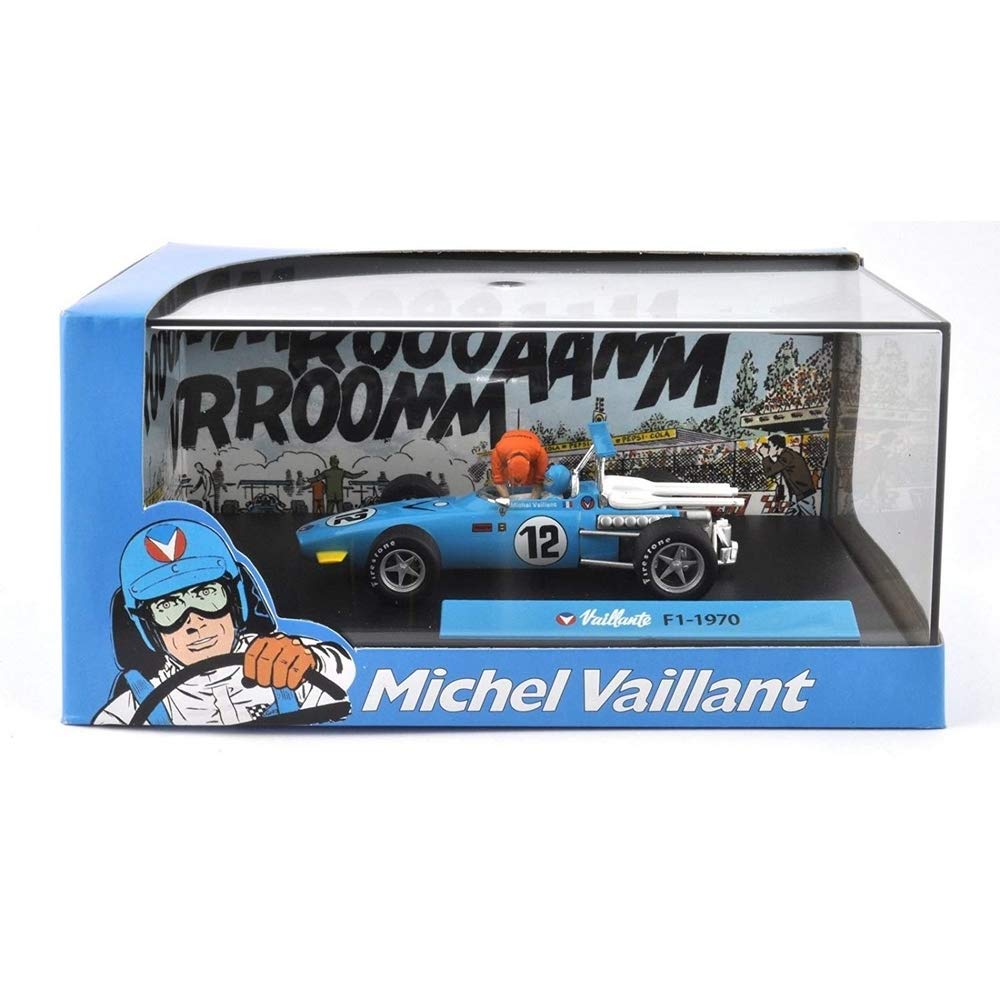 Les Véhicules de course Michel Vaillant, au 1/43ème, La ORECA 07- Gibson N°13 - Vaillante Rebellion 24H Le Mans 2017: Figurines BD par Jean Graton chez Spark