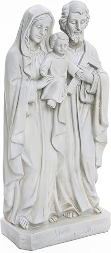 Miniatura 37 de LuxenHome - Estatua de Virgen María para exteriores, estatua religiosa de jardín de 30 pulgadas, estatua de la bendita madre al aire libre, estatuas