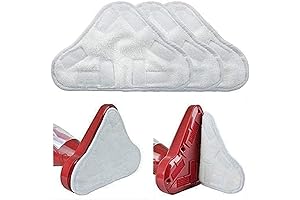 3pcs Microfiber Steam Mops Cleaning Pads Replacement Steam Mop Compatible for H2O X5 H20 Washable