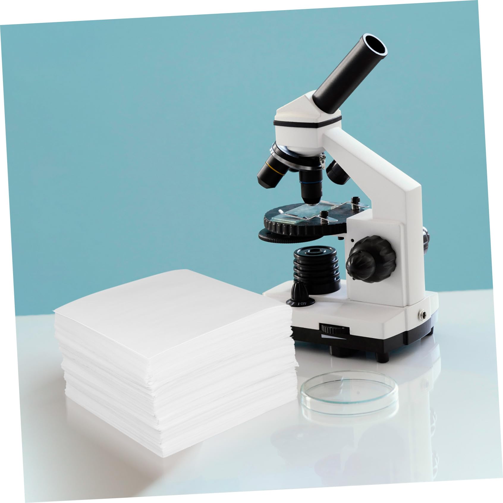 VICASKY 1200 Toallitas Antiestáticas sin Pelusa, Paños de Limpieza de Papel sin Polvo para Manchas Industriales, Hierro Fundido, Carpintería, Maquillaje Y Esmalte de Uñas Blancos.