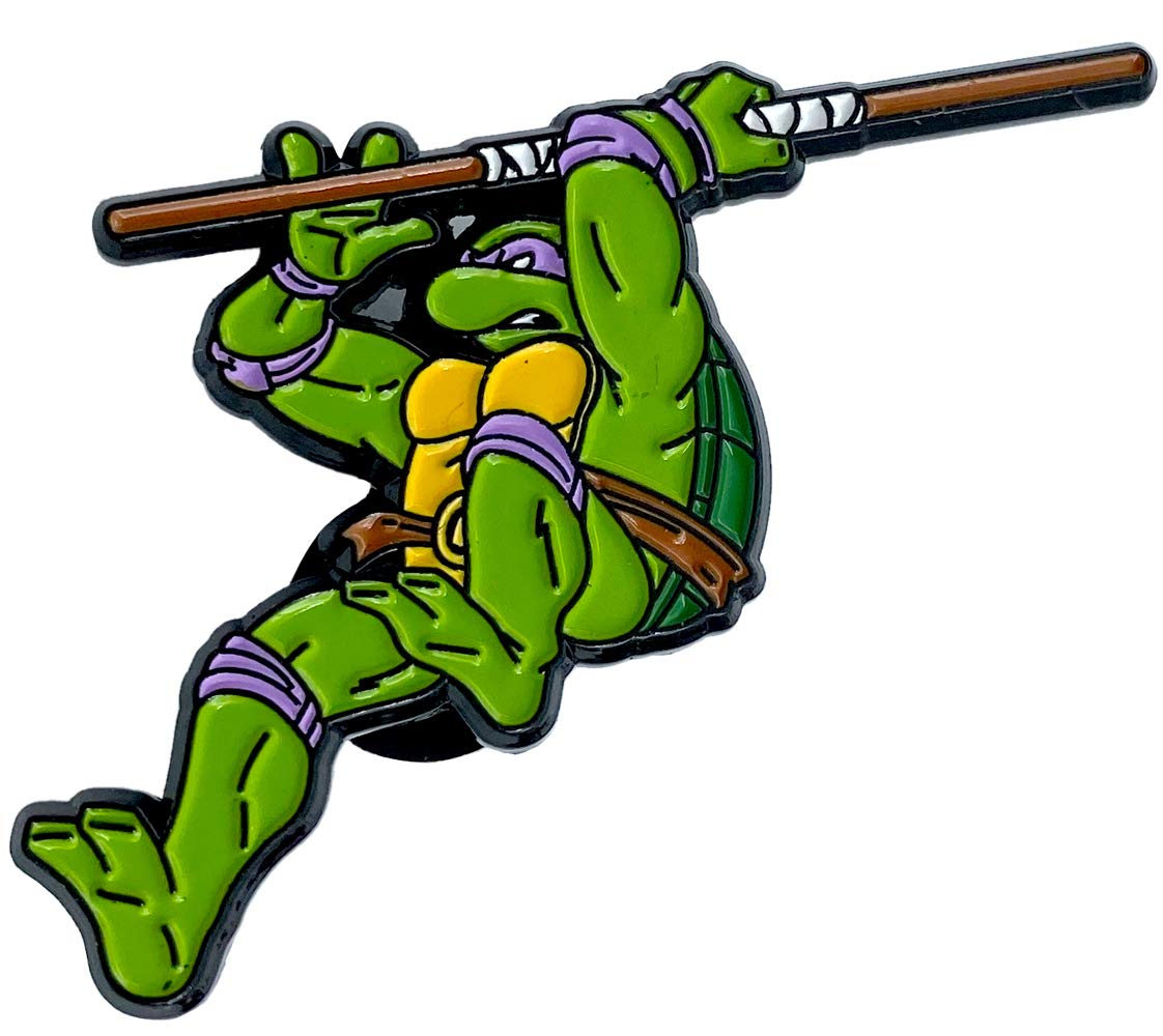 Leaping Donatello: Collectible Enamel Pin
