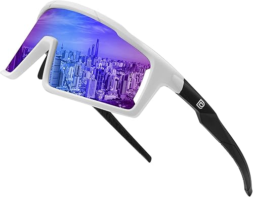 Miniatura 6 de DUCO Gafas de sol de ciclismo para hombres y mujeres polarizadas gafas de sol deportivas UV400 gafas de sol de béisbol gafas de sol anti arañazos